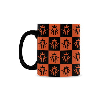 Krown Checker Pattern 11oz Color Morphing Mug