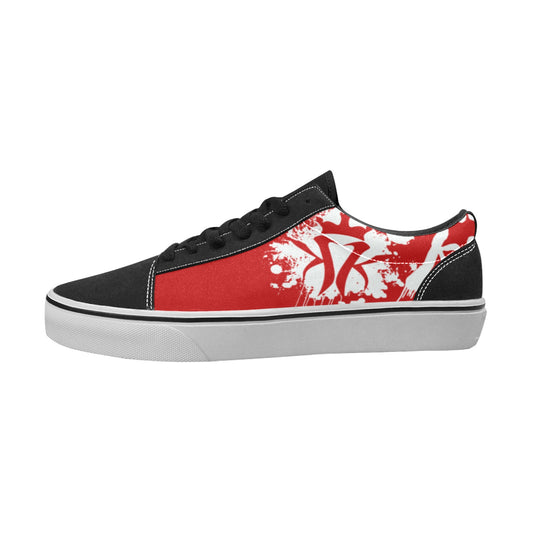 Krown Splatter King Kicks Red/White (Men's)