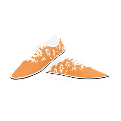 Orange/White Krown Pattern King Kicks (Men's)