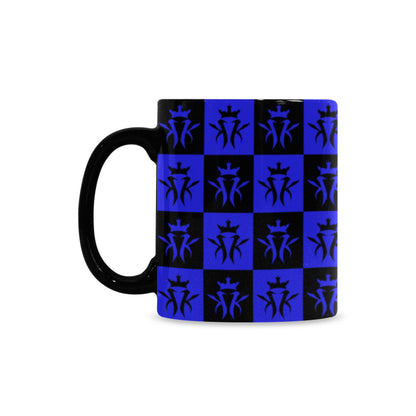 Krown Checker Pattern 11oz Color Morphing Mug