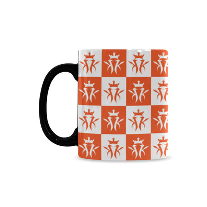 Krown Checker Pattern 11oz Color Morphing Mug