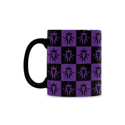 Krown Checker Pattern 11oz Color Morphing Mug