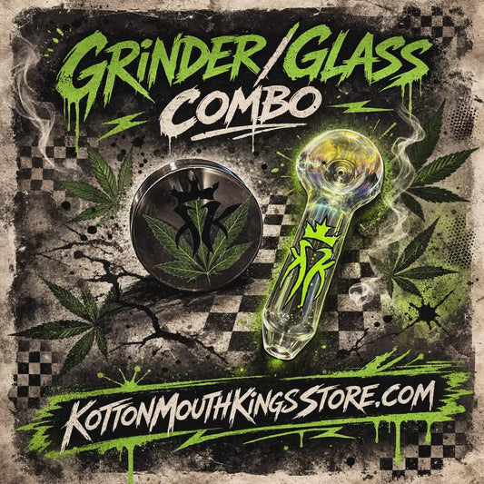 KMK KUSTOM GLASS/GRINDER COMBO