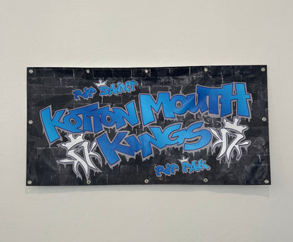 KMK Graffiti Logo Banner
